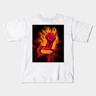 Fire Fist Kids T-Shirt